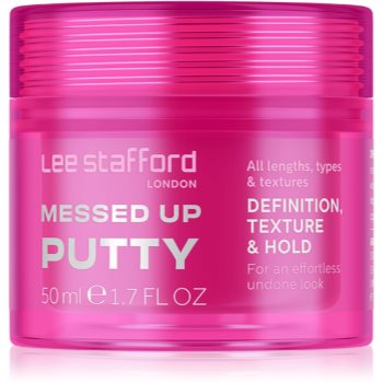 Lee Stafford Styling Messed Up Putty gel modelator pentru coafura - imagine 2